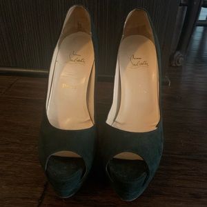 Christian Louboutin Open Toe Pump